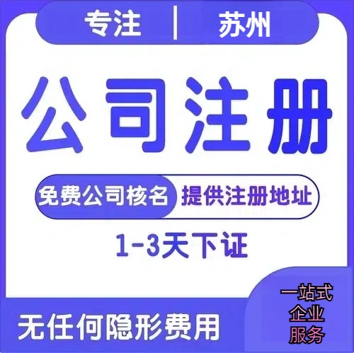 怒江苏州创业详情了解+营业执照注册全流程解析—附代理记账报税价格
